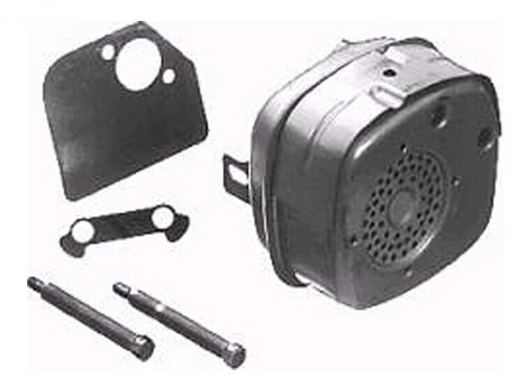 Fits For Briggs & Stratton 391313 392304 Muffler With Bolts, Lock Plate, for briggs muffler and bolts, for briggs and stratton plate, for briggs and stratton 391313, for briggs and stratton muffler