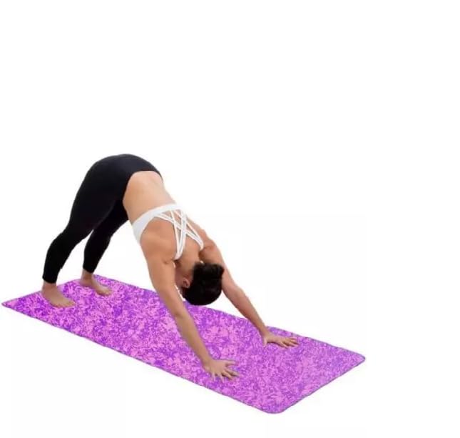Warisi Printed Yoga Mat for Gym Workout and Yoga Exercise with 4mm Thickness, Anti-Slip Yoga Mat for Men & Women Fitness (Qnty.-1 Pcs.) (Black) (Purple) (B0D398R1FJ) Amazon Price History, Amazon Price Tracker