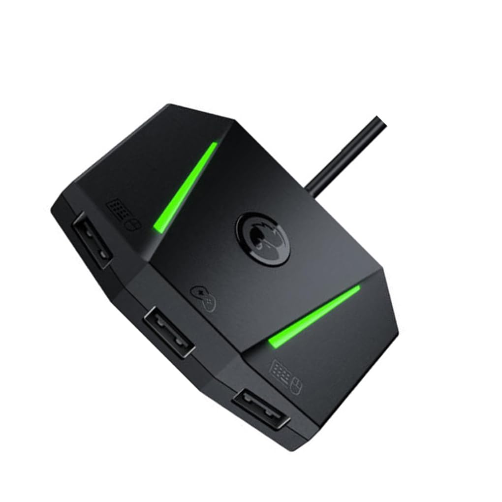 Convertidor de Adaptador de Teclado Compatible para Controlador de Consola PS, convertidor de Adaptador, Interruptor ABS, práctico y Elegante