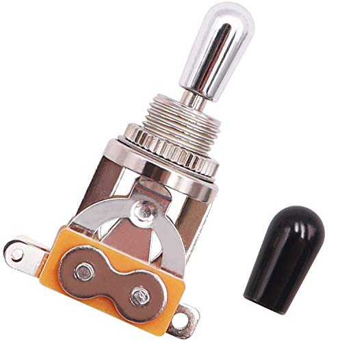 Mxuteuk 3 Way Short Straight Guitar Toggle Switch Pickup