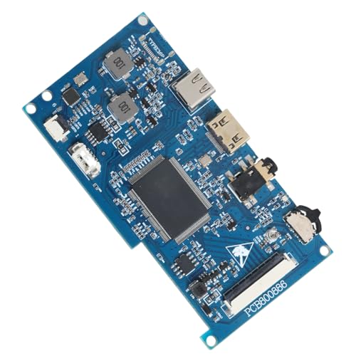 YCHUCH Módulo de pantalla LCD LVDS de 40 pines para conductor, componente de montaje de pantalla LCD táctil capacitiva de 6 pines