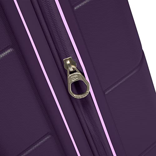 Image of American Tourister Stratum 2.0 Hardside Expandable Luggage with Spinners, Plum, 2PC SET (Carry-on /Large)