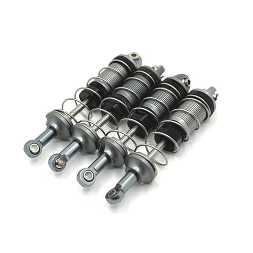 RC�N���[���[�p�A�b�v�O���[�h�p�[�c For SCY 1/16 16103 16102 16101 RC �J�[ �A�b�v�O���[�h �p�[�c �A�N�Z�T���[ �����p RC �J�[ ���^�� �I�C�� �V���b�N�A�u�\�[�o�[ �_���p�[ ���� ����(Gray)