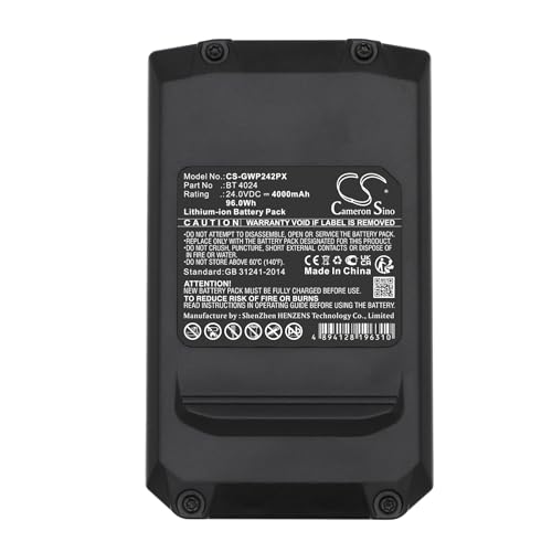 Batterie Alpina BLA 24 Li Cameron Sino 4000mAh pour outil de jardin