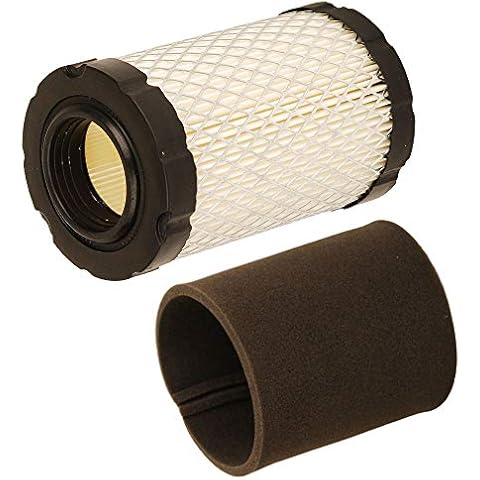 HIFROM MIU14395 Air Filter Pre Filter Compatible with John Deere L105 L107 L108 LA135 LA145 D100 D110 D130 D140 D160 D170 D105 D120 MIU1303 GY21435 MIU13963 Lawn Mower Air Cleaner (Pack of 1) Cover