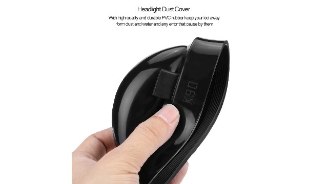 Tappi Faro 90mm In Gomma Nera - Coperchio Antipolvere E Impermeabile Per Fanali Auto, Adatto Per Alfa Mito E Grande Punto - Foto 5