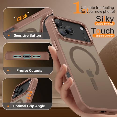 Coque iPhone Pro Max aimantée mate pour le quotidien actif - 6
