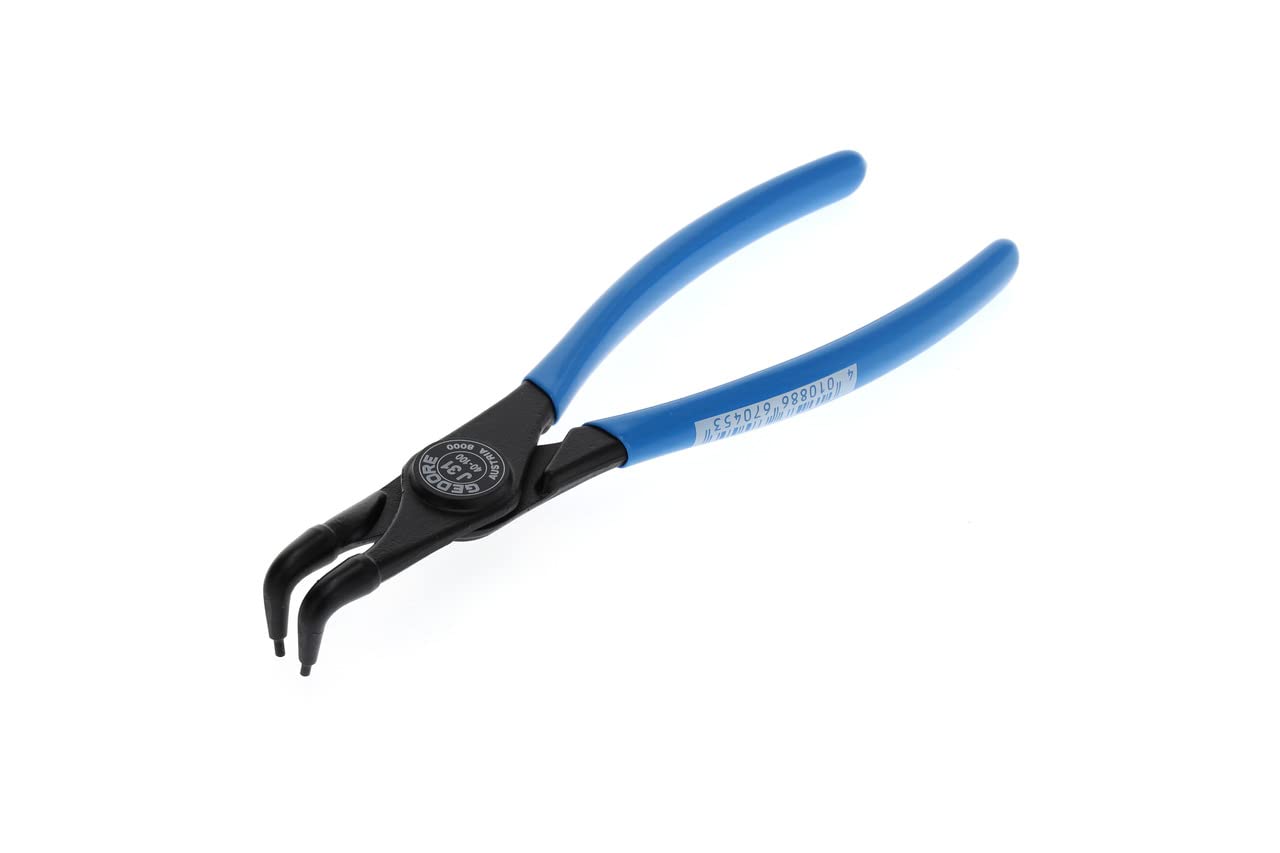GEDORE 8000 J 31 Circlip Pliers for Internal retaining Rings, Angled, 40-100 mm