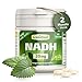 Produktbild NADH, hochdosiert, 20mg - 60 Tabletten, vegan. Sublingual für optimale Aufnahme. NADH mit hoher Bioverfügbarkeit. OHNE künstliche Zusätze - laborgeprüft. Von Greenfood.