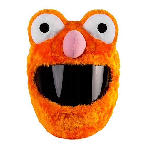 Moto Loot Helmet Cover for Motorcycle Helmet, Fun Rides and Gifts (Cover Only. Helmet Not Included) - Orange - Thumbnail 2