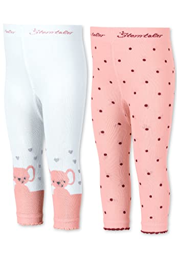 Sterntaler Baby-Mädchen Mütze Mit Bommel – Weiche Strickmütze Für Übergangszeit