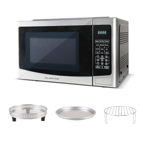 JALANTEK 4-in-1 Microwave Oven with Healthy Air Fry, Toaster Oven, Dehydrator,...