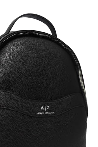 Armani Exchange Women's Wave Backpack, Black, One Size4