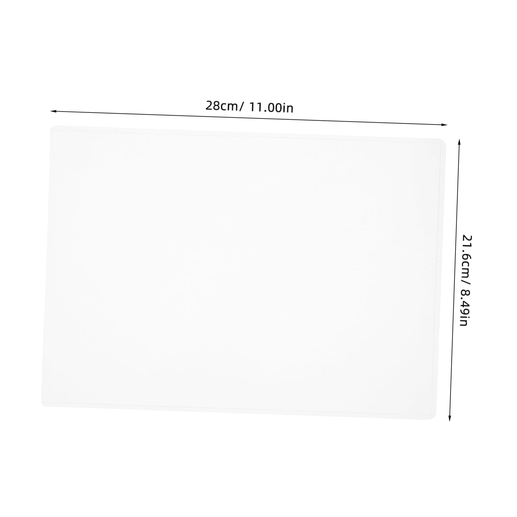 30 de Plástico para Hojas Tamaño A4 Fundas para Plastificar Documentos Fundas para Fotografías Plástico Duro para Menús E Impresiones