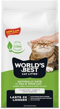 World's Best Cat Litter, Clumping Litter Formula, 28-Pounds