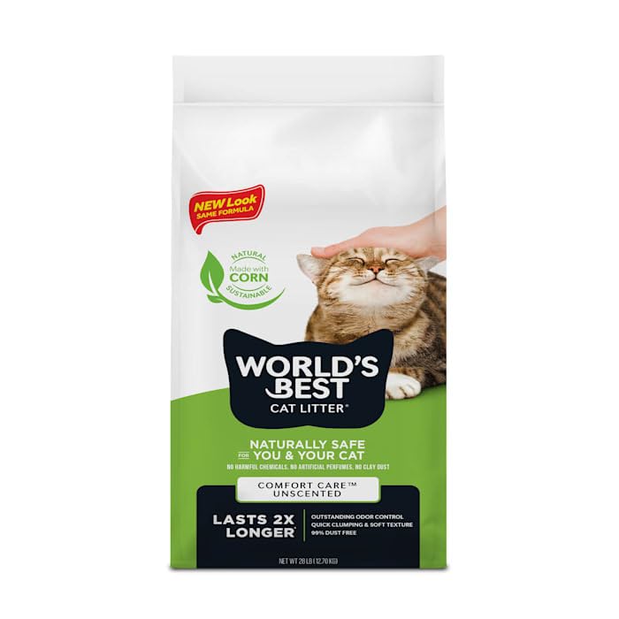 World's Best Cat Litter Clumping Cat Litter 28LB or 12.7kgWorld's Best Cat Litter Clumping Cat Litter 28LB…