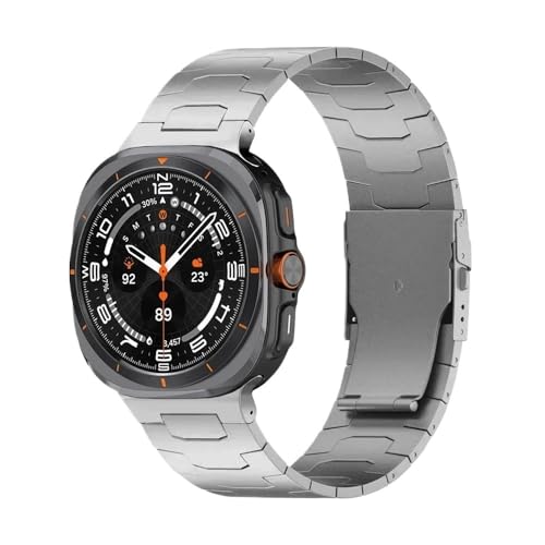 Bracelet métal Titane 26mm pour Montre Ultra 47mm, élégance incurvée haut de gamme pour homme