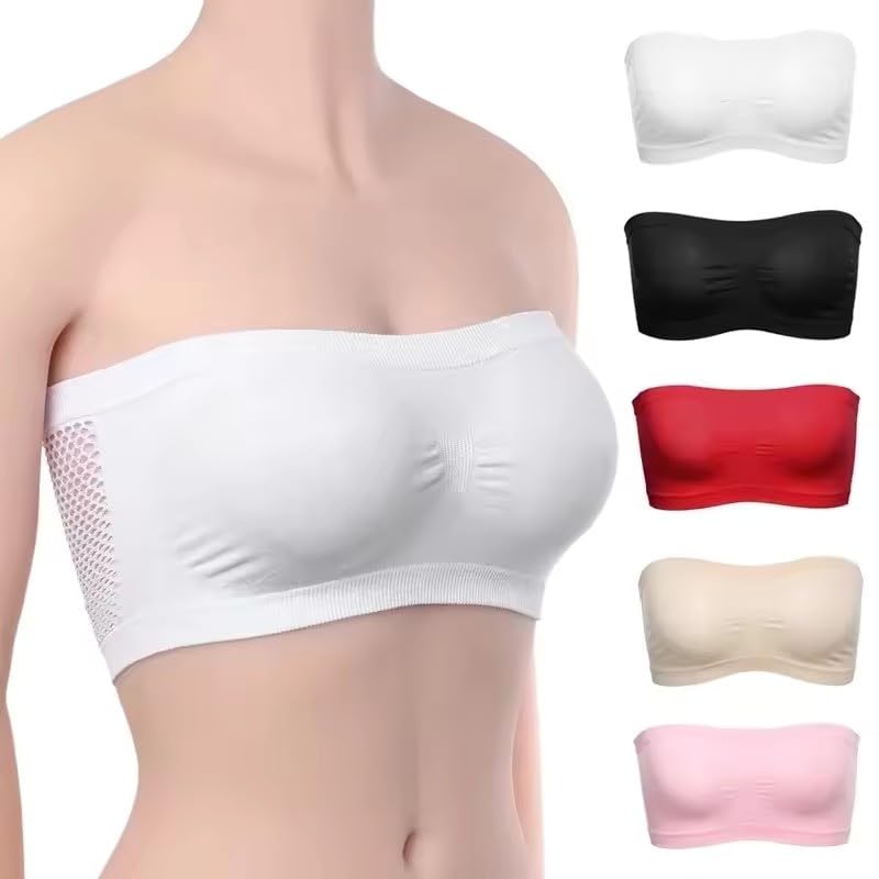 nirdambhay Seamless Sports Bra Wirefree Yoga Bra with Removable Pads for Women Padded Bras for Women Combo Comfortable High Impact Racerback Padded Bra-picture-48