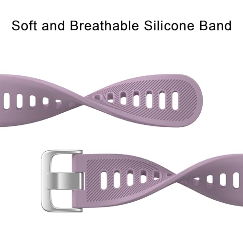 Image of Tobfit Straps Compatible with Garmin Vivoactive 5 /3,Venu Sq /Venu Watch Band for Women Men, 20mm Soft Silicone Sport Strap for Garmin Vivoactive 3 /5, Vivomove HR, Forerunner 245 /645 Music