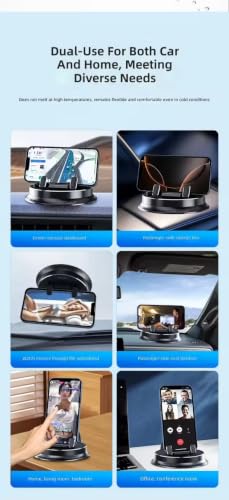 Image of A11 Car Mobile Phone Holder 360 Degree Rotation Automatic Clamping Dashboard Windshield Mount for Smartphones