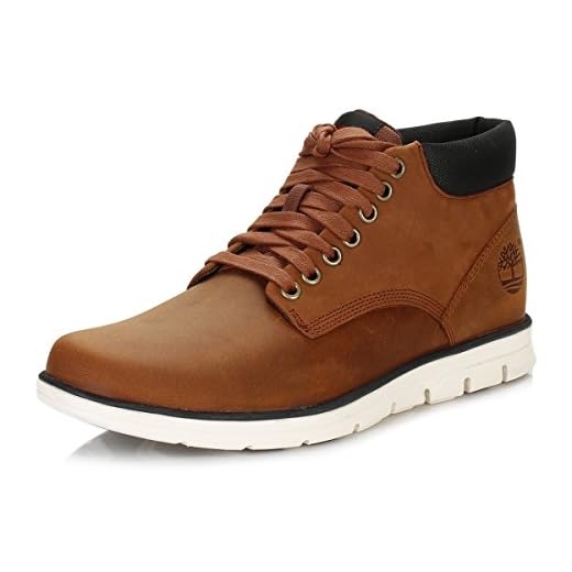 Timberland Herren Bradstreet Leather Sensorflex Chukka Stiefel, Braun Md Brown Full Grain, 42 EU