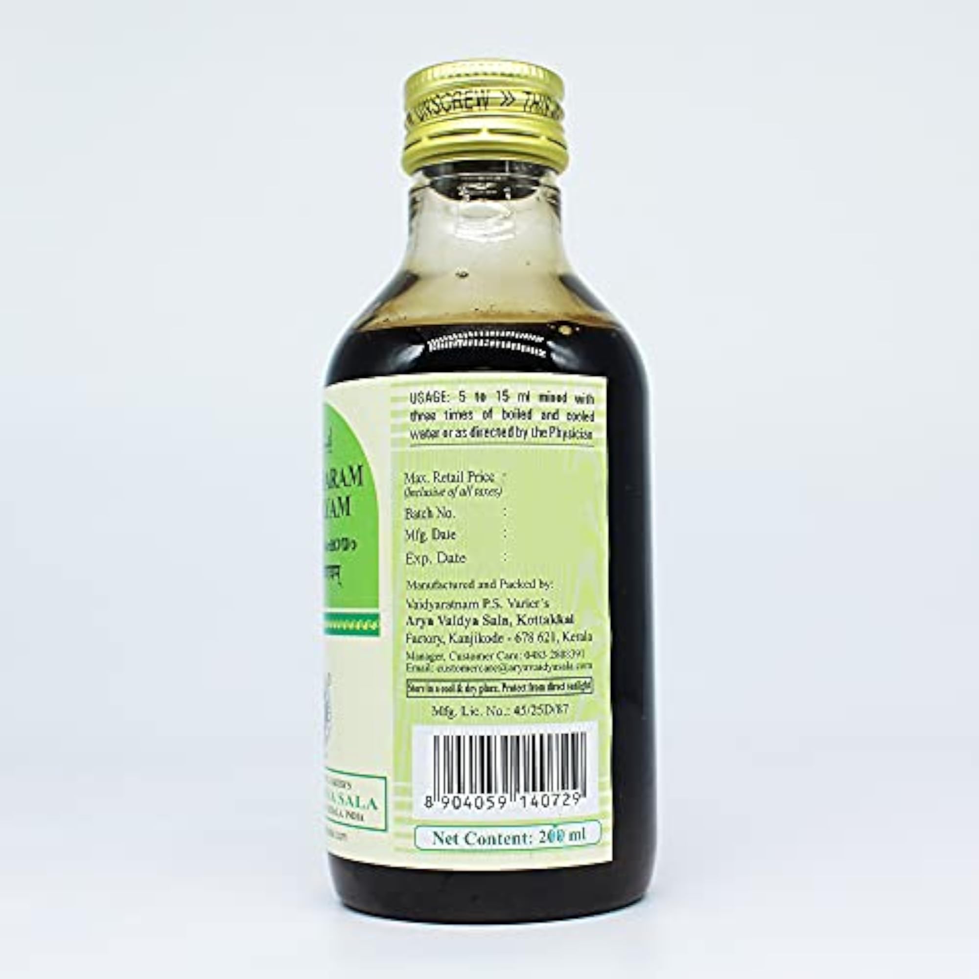 Khudaharam Kashayam 200ML Pack of 3