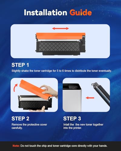 117A Toner Schwarz Kompatibel für HP 117A W2070A Toner für HP Color Laser MFP 179fwg 178nwg 150nw 179fnw 178nw 150a 179 178 150 W2070A W2071A W2072A W2073A Toner Drucker