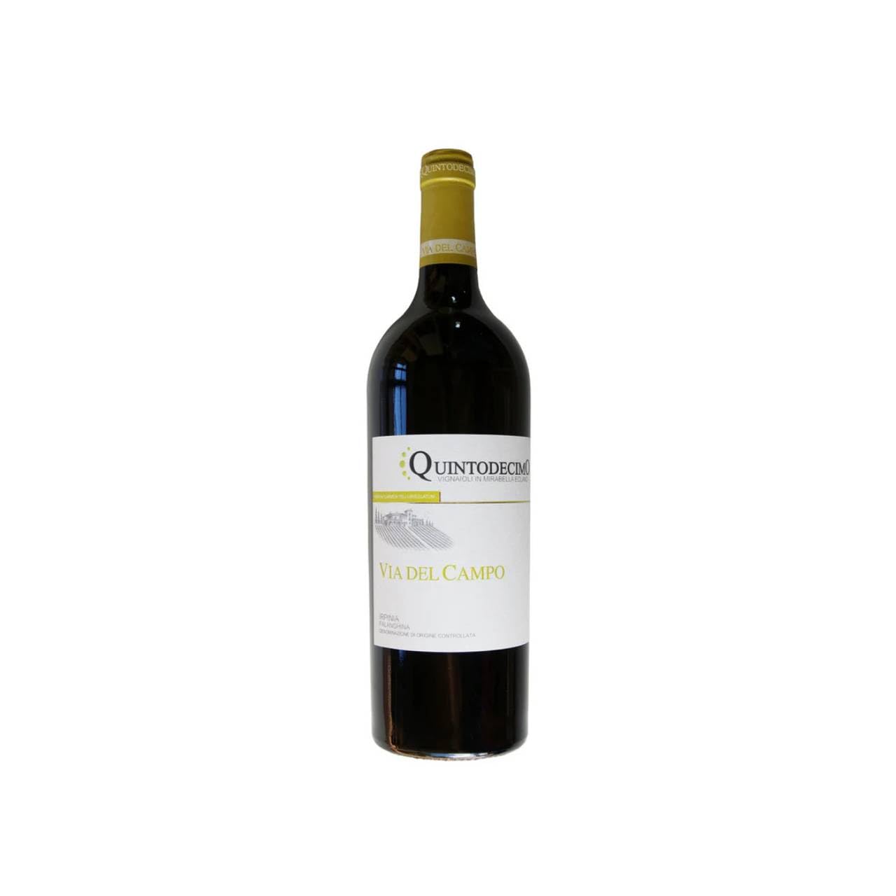 Quintodecimo Via del Campo 2024, Vino Bianco Campania, Falanghina Irpinia DOC, 13% vol, 750 ml