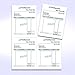 NextDayLabels - 8-1/2 x 11 Blank Perforated Paper, 24# Paper Perforated in 4 pcs, 4 Per UP Page Perforated Paper - 500 Sheets/Ream, Item #1689