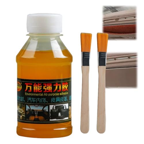 100ml Headliner Car Roof Fabric Adhesive - Strong Fast Dry Glue for Upholstery Cloth Leather and Material Repair