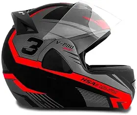 CAPACETE ESCAMOTEÁVEL PRO TORK V-PRO JET 3 VERMELHO TAM. 60 VIS. FUMÊ