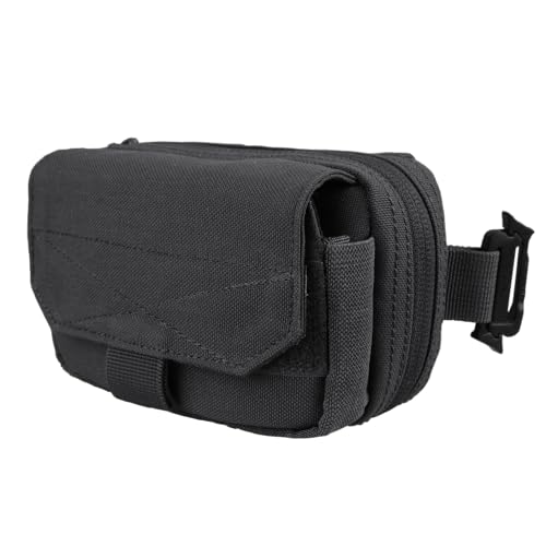 Condor MA66-002 Digi Pouch Black 5.5 x 3.5 x 2.5-Inchch