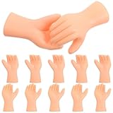 Hemobllo Kunststoff Puppenhände 6 Paar Realistische Miniaturhandteile für Puppenreparatur und Bastelarbeiten im Selbstgemacht Bereich