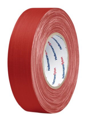 HellermannTytonHTAPE-TEX-RD-19X10 712-00201 Gewebeklebeband HelaTape Tex Rot (L x B) 10m x 19mm 1St