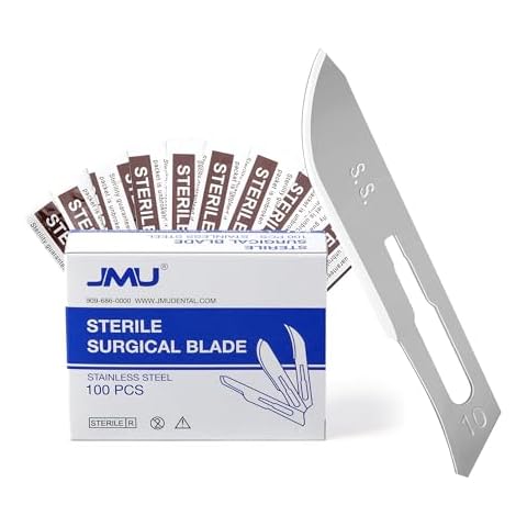JMU 100pcs Surgical Blades #10 Cover