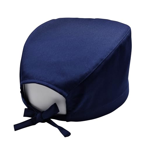 DOKTORAM Arbeitskappe in Marineblau, für einfache Anpassung und Komfort für Gesundheitsfachkräfte