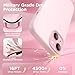 GolbinBox Magnetic for iPhone 15 Case, Compatible with MagSafe, [Soft Anti-Scratch Microfiber Lining], Slim Liquid Silicone Shockproof Protective Phone Case for iPhone 15 6.1 inch, Chalk Pink