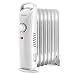 Homeleader Oil Filled Radiator Heater, Portable Overheating Protection Oil Heater, for Home and Office, White