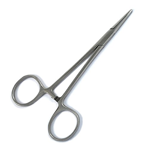 MKC®-Pet Grooming Ear Hair Puller, Locking Forceps Straight,5.5''