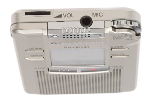 Panasonic　IC RECORDER　RR-QR240 Panasonic RR-QR240 Tapeless Digital Audio Recorder : Amazon.com.au