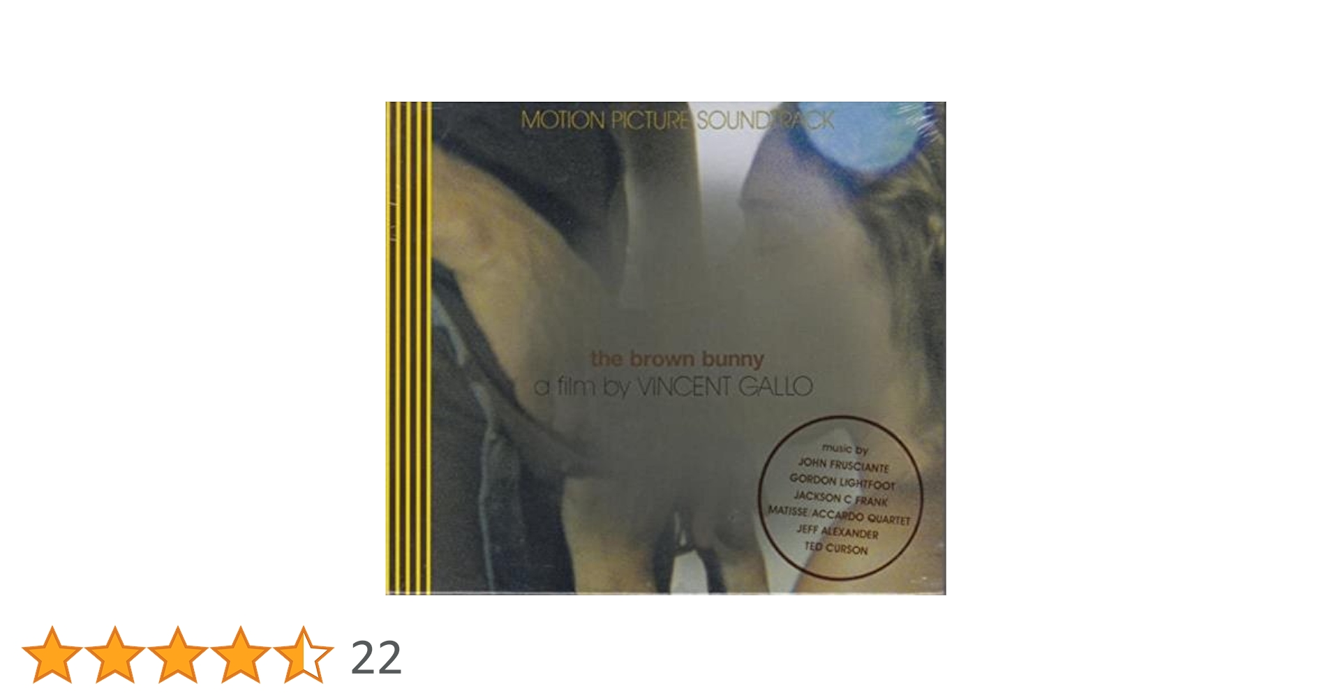 THE BROWN BUNNY 限定サントラレコード THE BROWN BUNNY 限定サントラレコード