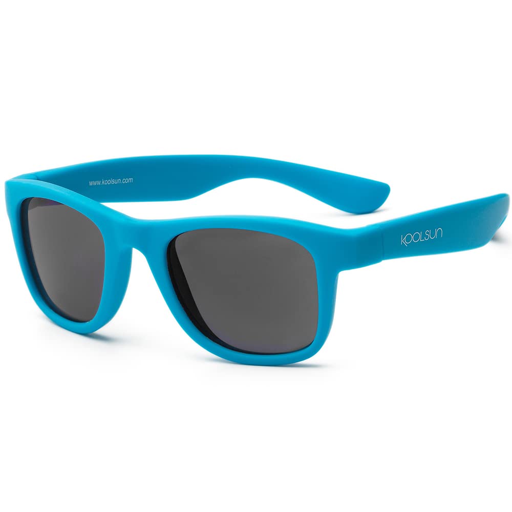 Koolsun Neon Blue - Wave - Kids Sunglasses - 3-10 Years - Uv400 - Category 3
