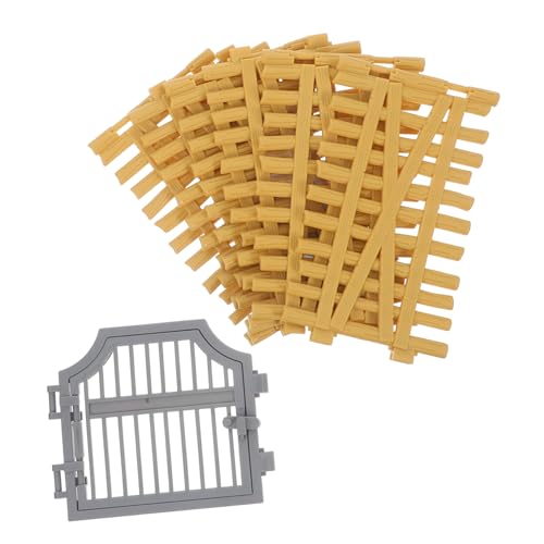 SUPVOX Clôture pour Écurie Accessoire De Jeu pour Tout-Petits Clôture Jouet De Ferme Décoration Intérieure pour Maison De Poupée