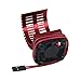 Vgoohobby RC Motor Heatsink 540 545 550 Brushless Brushed Electric Engine Heat Sink with 5-6V Cooling Fan Compatible with Traxxas HSP HPI Wltoys Himoto Axial Tamiya 1/10 RC Crawler Truck Car (Red)