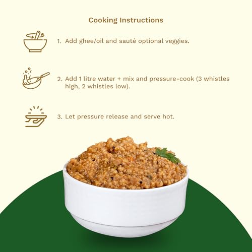 Image of Revival Multi-Millet Bisi Bele Bath Mix - Pack of 2 (200g Each) | Instant South Indian Meal | High Fiber, Vegan & Gluten-Free | No Additives | Healthy, Nutritious & Ready in 15 Minutes