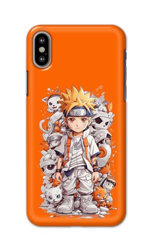 Image of PRINTFIDAA Printed Hard Back Cover Case for Apple iPhone X | iPhone 10 | iPhone Xs | iPhone 10s Back Cover (Famous Anime Cartoon Character) -112