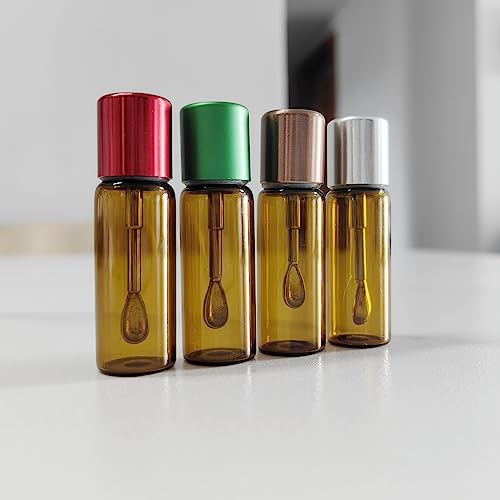 Refillable cosmetic bottle Portable perfume jar (5ml) (4 packs)