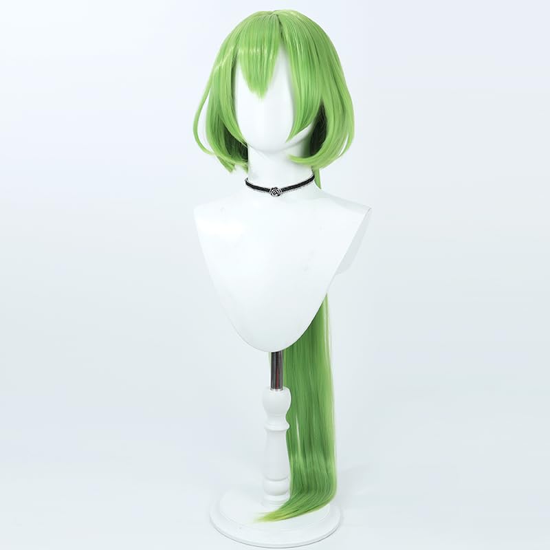 Amazon.co.jp: コスプレ ウィッグ ネット付き ずんだもん 耐熱