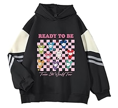 TWICE SWEATSUIT 上・下セット(DESIGNED BY MOMO) Amazon.com: YJYP Color Block Hoodie Ready to Be Sweater