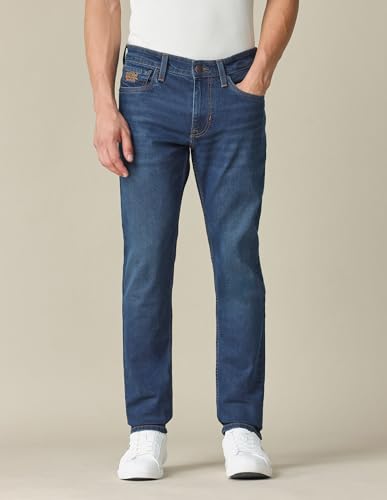 Image of U.S. Polo ASSN. Denim Co. Brandon Fit Jeans for Men, Full Length Mens Denim for Office & Regular Wear